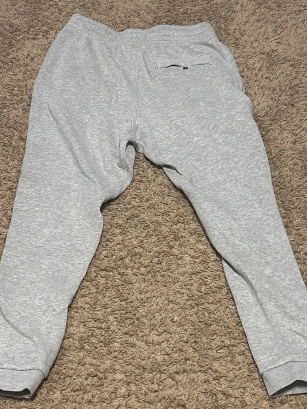 Nike Gray Fleece Joggers - Men’s Medium